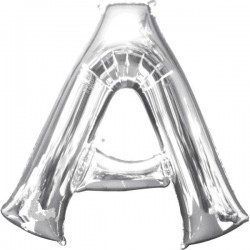 Globos Letras Foil de la A a la Z