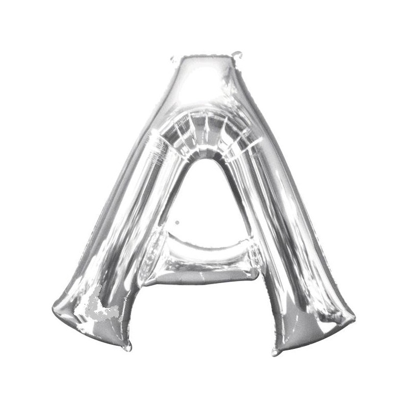 Globos Letras Foil de la A a la Z