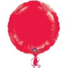 Globo Círculo Foil en Rojo 18"/45 cm.