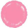 Globo Círculo Foil en Rosa 18"/45 cm.