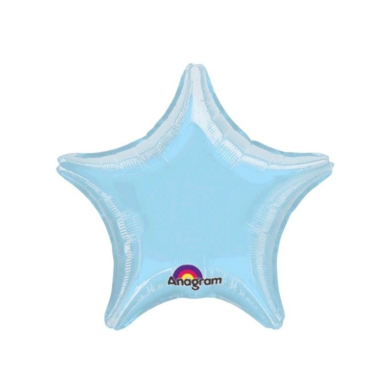 Globo Estrella Foil Azul 32"Gigante