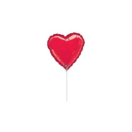 Globo Corazón Mini 9" 23 CM.