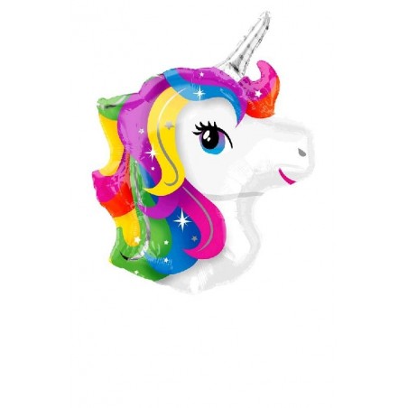 Globo Unicornio Arco Iris 35"