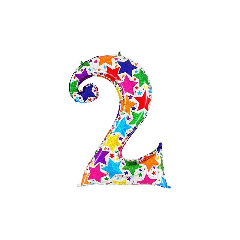 Globo Nº2 Holográfico 40"102 CM.