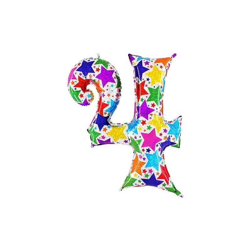 Globo Nº4 Holográfico 40"102 CM.