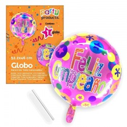 Globo" Feliz Cumpleaños"Poliamida