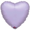 Globo Corazon Lila 18" 45 cm.