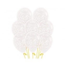 Globo Filigranas Cristal 12 unid.