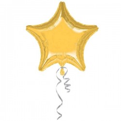 Globo Estrella Foil Dorada 32" Gigante