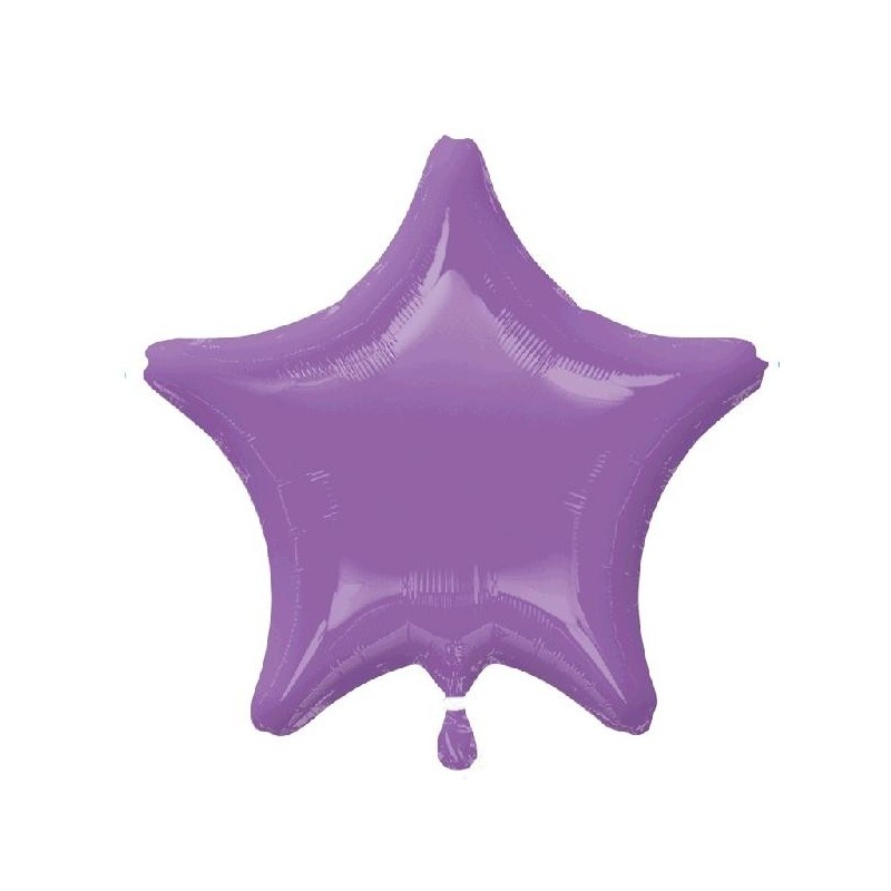 Globo Estrella Lila Spring 19"/48cm.