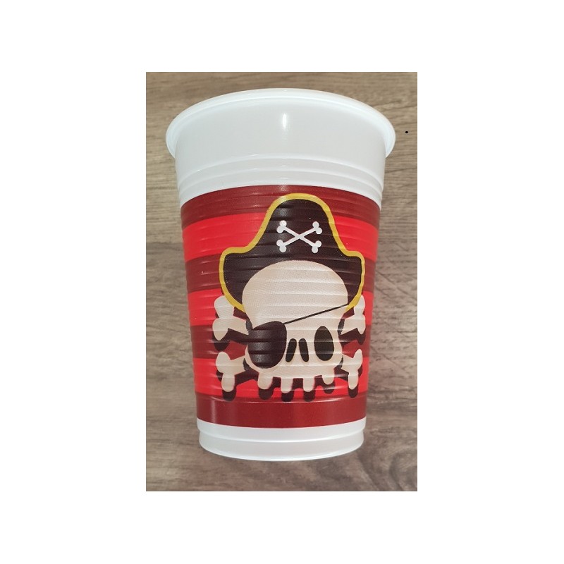 Vaso de Pirata 8 un.