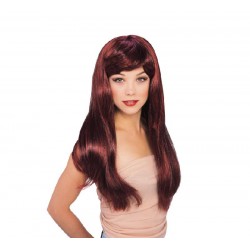 PELUCA GLAMOUR PELIROJA