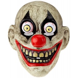 Máscara de Payaso con Ojos Móviles