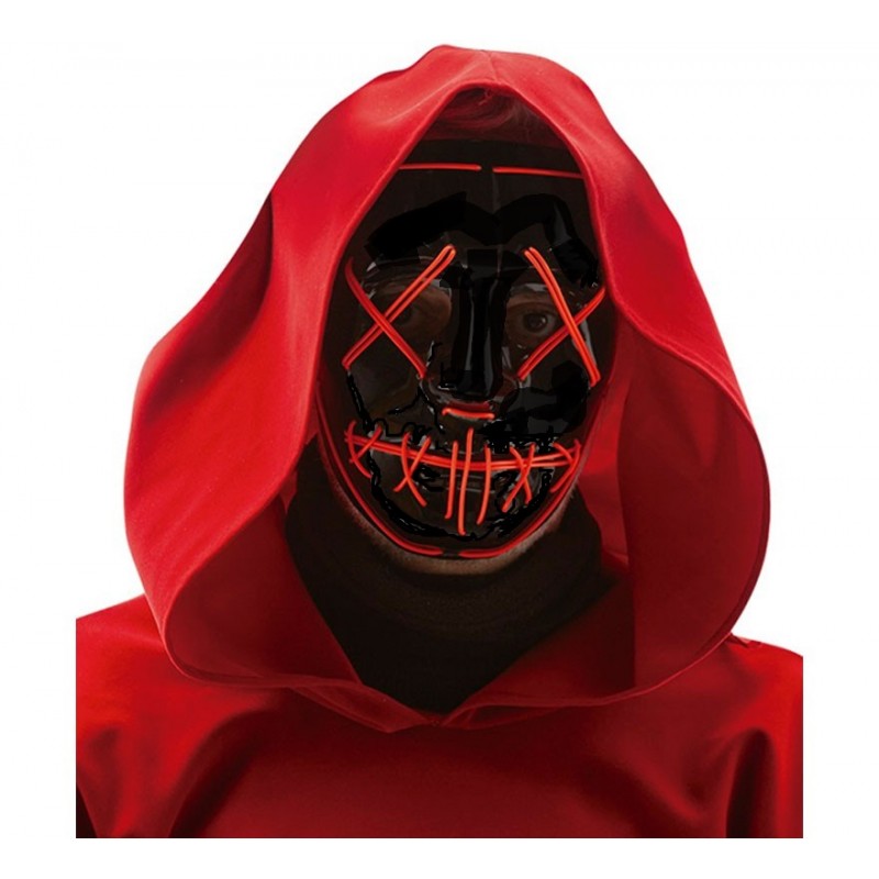 Máscara de Maníaco con Luz de La Purga