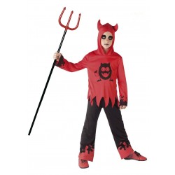 Disfraz de Demonio con Ojos Móviles para niño