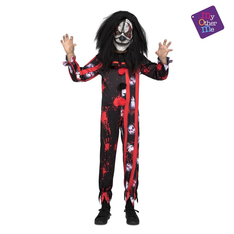 Disfraz de Payaso Siniestro para niños