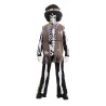 Disfraz de Esqueleto Hippie para hombre T-ML