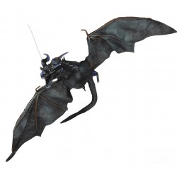 Dragón con Luz,Movimiento y Sonido 100x120 cm.