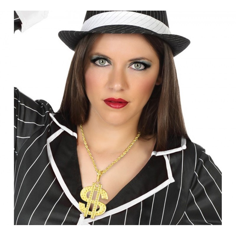 Collar Simbolo del Dólar