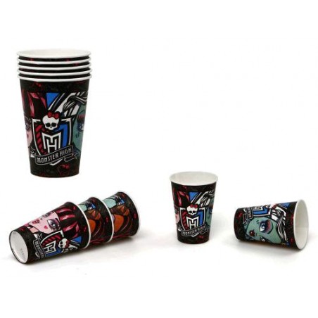 VASOS MONSTER HIGH 5 UNID.