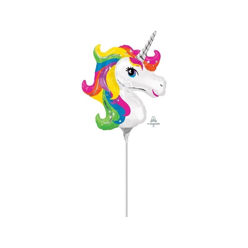 Globo Unicornio Mini 9"