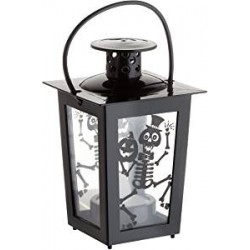 Farol Hallowen con Vela Luminosa