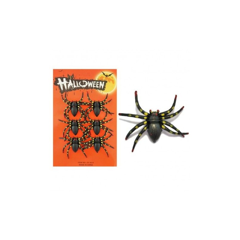 Arañas Decoración 6 unid.