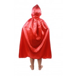 Capa Roja con Capucha 90 cm.