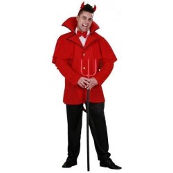 DISFRAZ DIABLO CHAQUETA