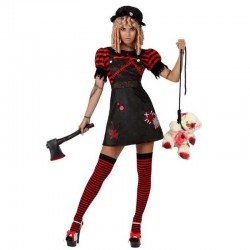 DISFRAZ MUÑECA SANGFRIENTA T-ML