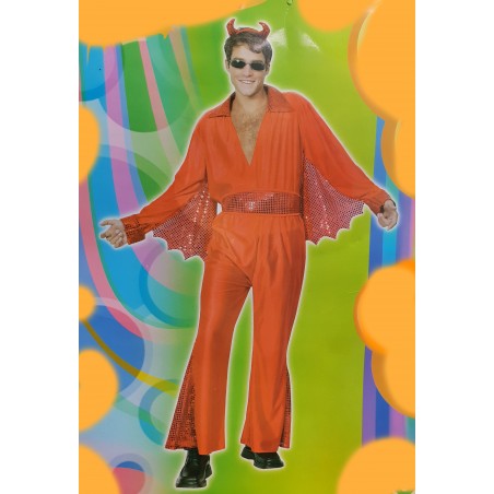 DISFRAZ DEMONIO LENTEJUELAS