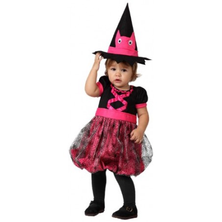 DISFRAZ  BRUJA 0-6 MESES