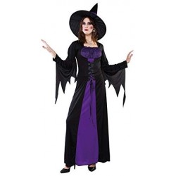 DISFRAZ BRUJA PÚRPURA
