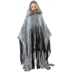 DISFRAZ PONCHO ZOMBIE 170 CM.
