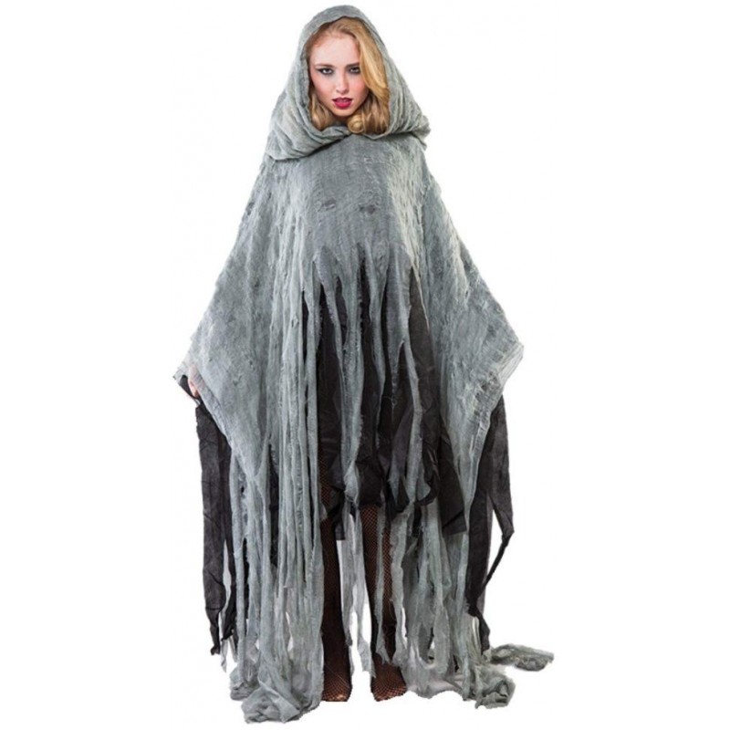 DISFRAZ PONCHO ZOMBIE 170 CM.