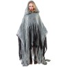 DISFRAZ PONCHO ZOMBIE 170 CM.