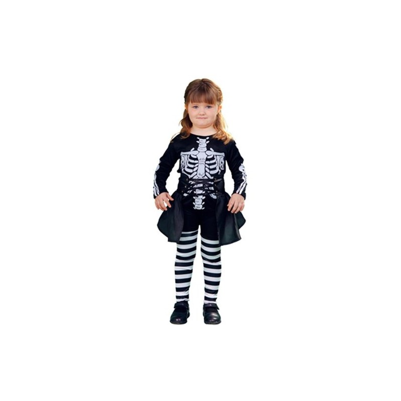 Disfraz de Esqueleta Falda para niñas