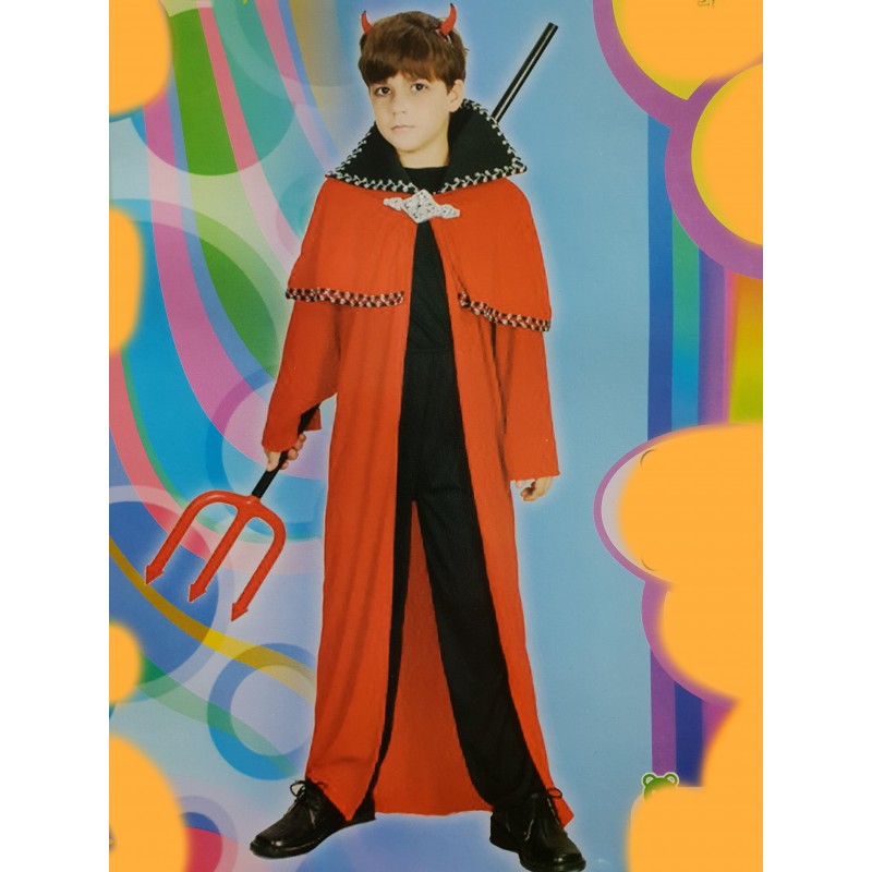 DISFRAZ DEMONIO CAPA 4-6