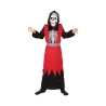 DISFRAZ ESQUELETO ROJO 4-6 AÑOS