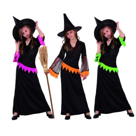DISFRAZ BRUJA 7-9 AÑOS