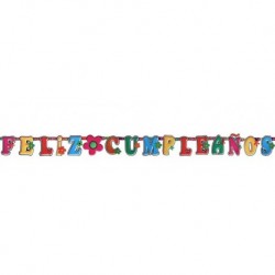 Guirnalda Feliz Cumpleaños 2 m.
