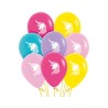 Globo Unicornio Látex 12 unid.