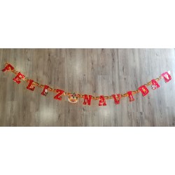 Guirnalda de Feliz Navidad 3 m.