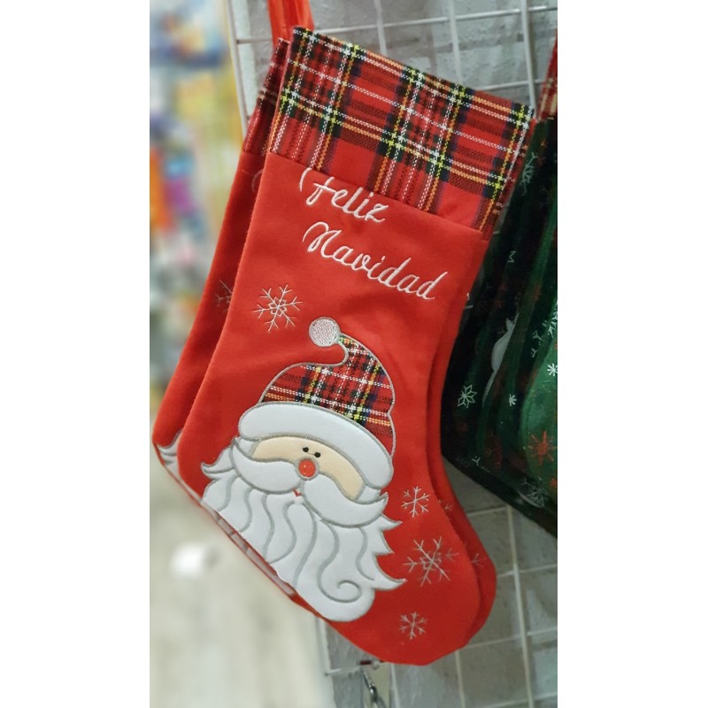 Calcetin de Navidad Decorado