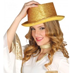 Sombrero Chistera Oro