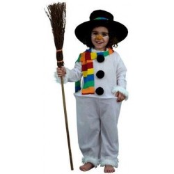 Disfraz de Muñeco Nieve bebé 1-2 años