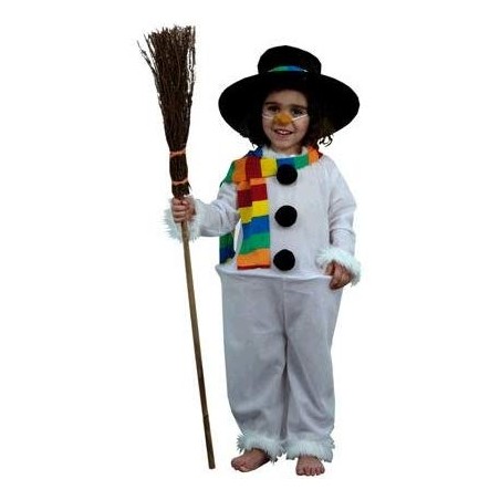 Disfraz de Muñeco Nieve bebé 1-2 años