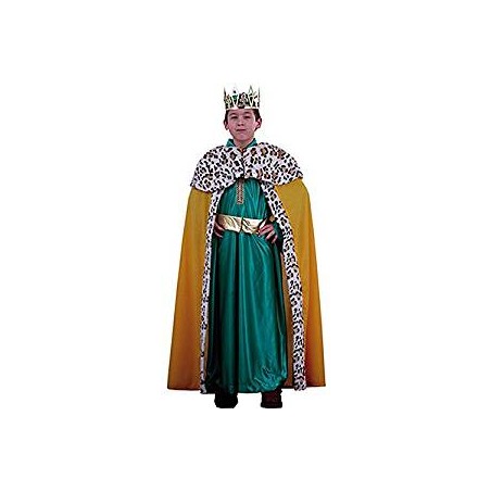DISFRAZ DE REY MAGO VERDE 3-4