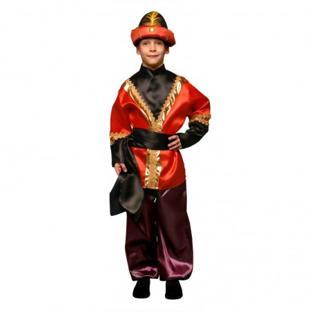 DISFRAZ DE PAJE ROJO 7-9