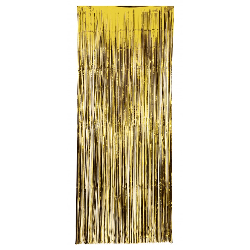 Cortina Metalizada Oro